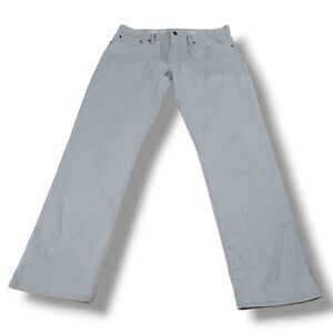 Gap Jeans Size 33 W33"xL32" Men GAP 1969 Straight Jeans Gray Denim Pants Stretch